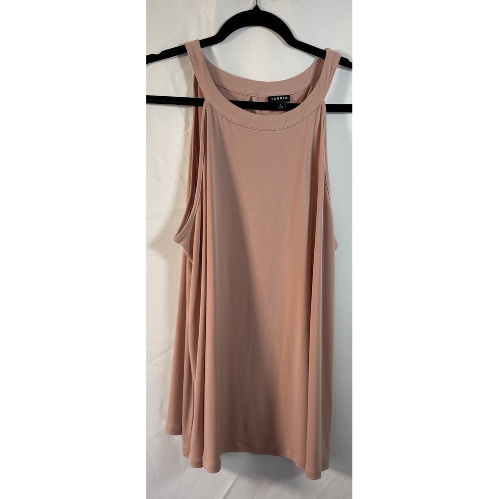 Torrid‎ halter top size 1 pink sleeveless pullover